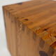 Vintage side table Ate van Apeldoorn, Pine wood 1970s