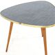 Table d'appoint triangulaire design moderne des années 60