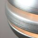 Vintage Italian Aluminum Beehive Pendant Lamp, 80s