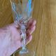 8 crystal wine glasses