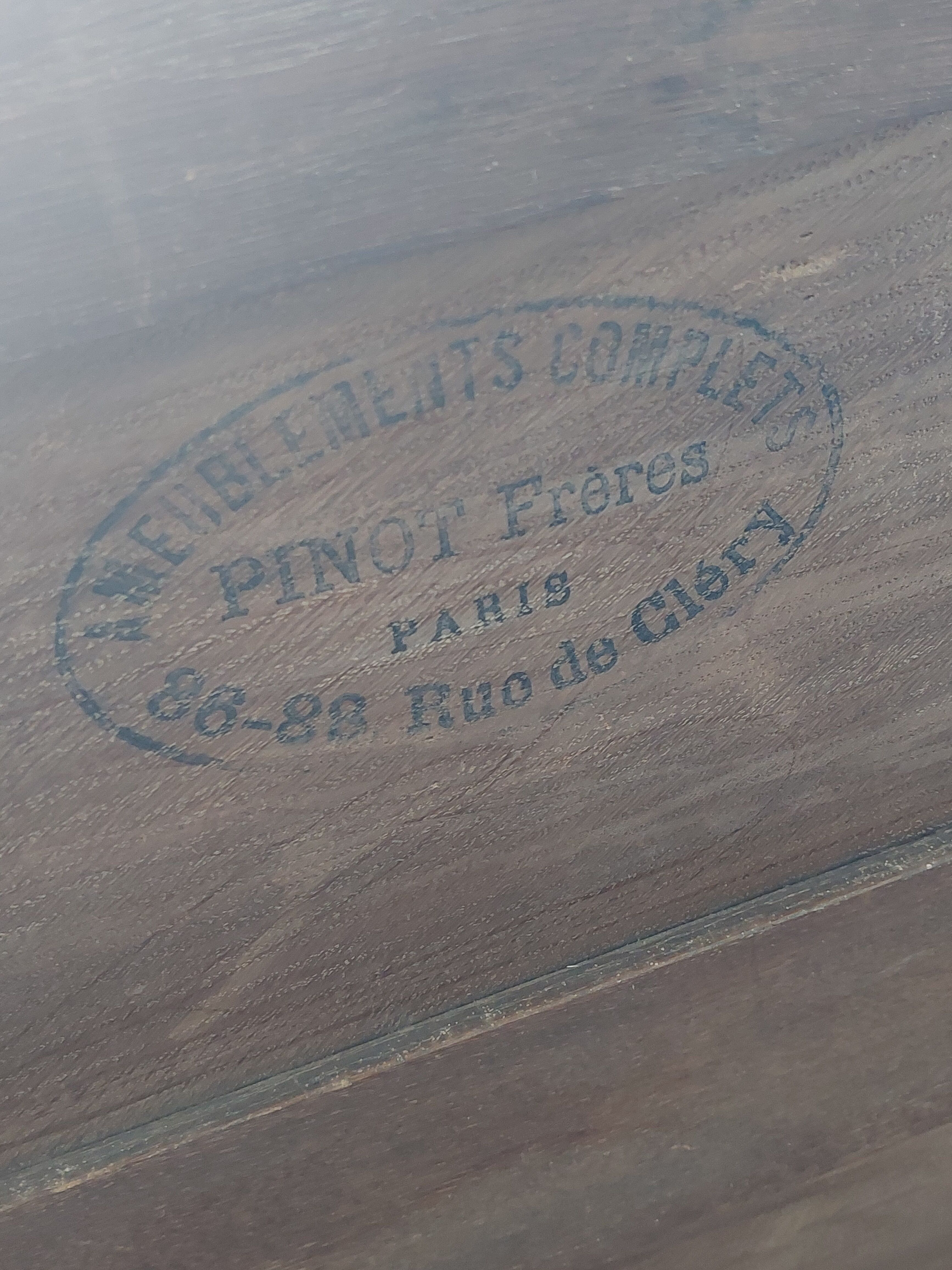 Chest of drawers 1900/20 in macassar wood 4 drawers