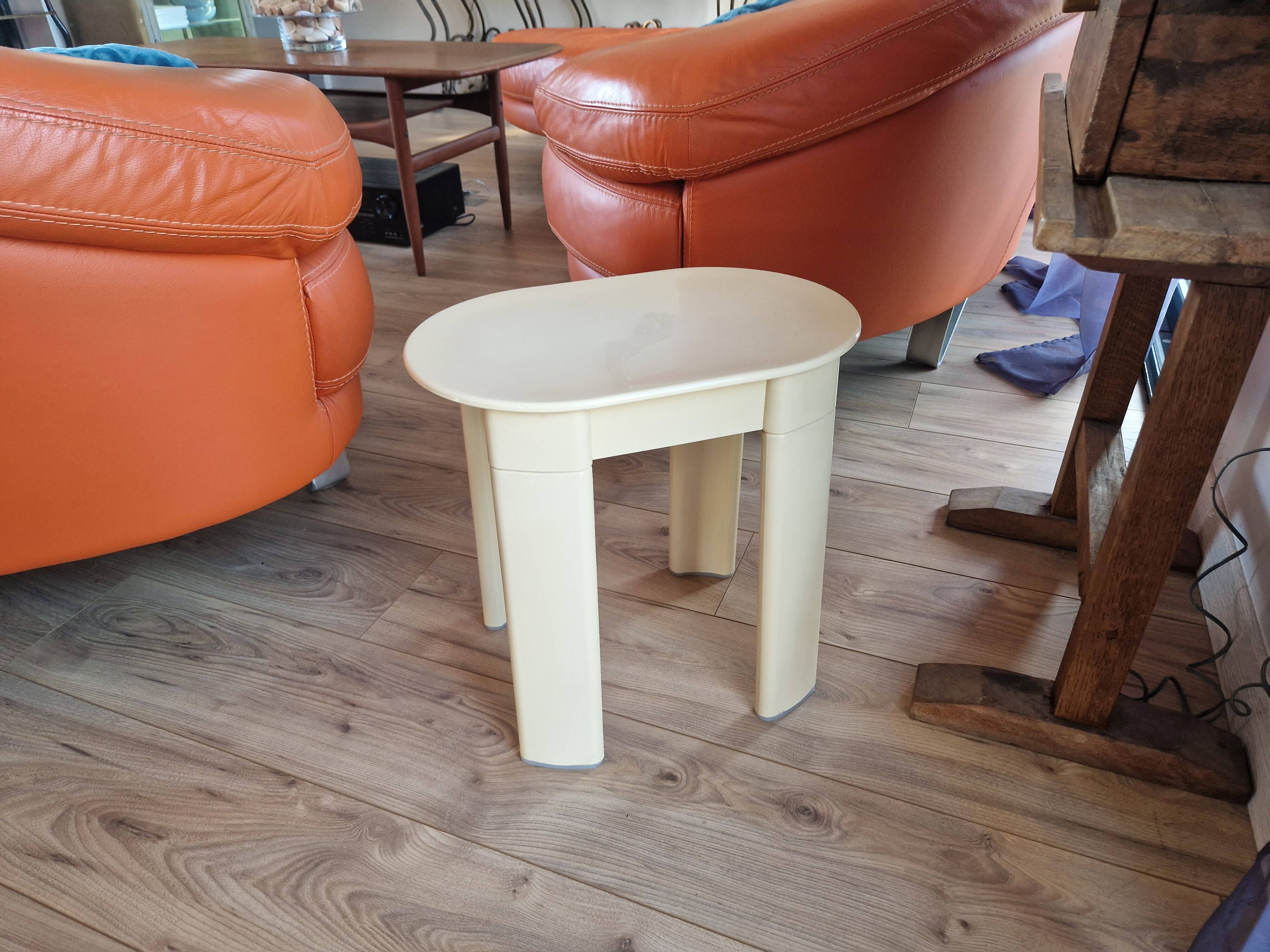 Vintage Gedy G-Box Stool – Olaf Von Bohr, removable legs