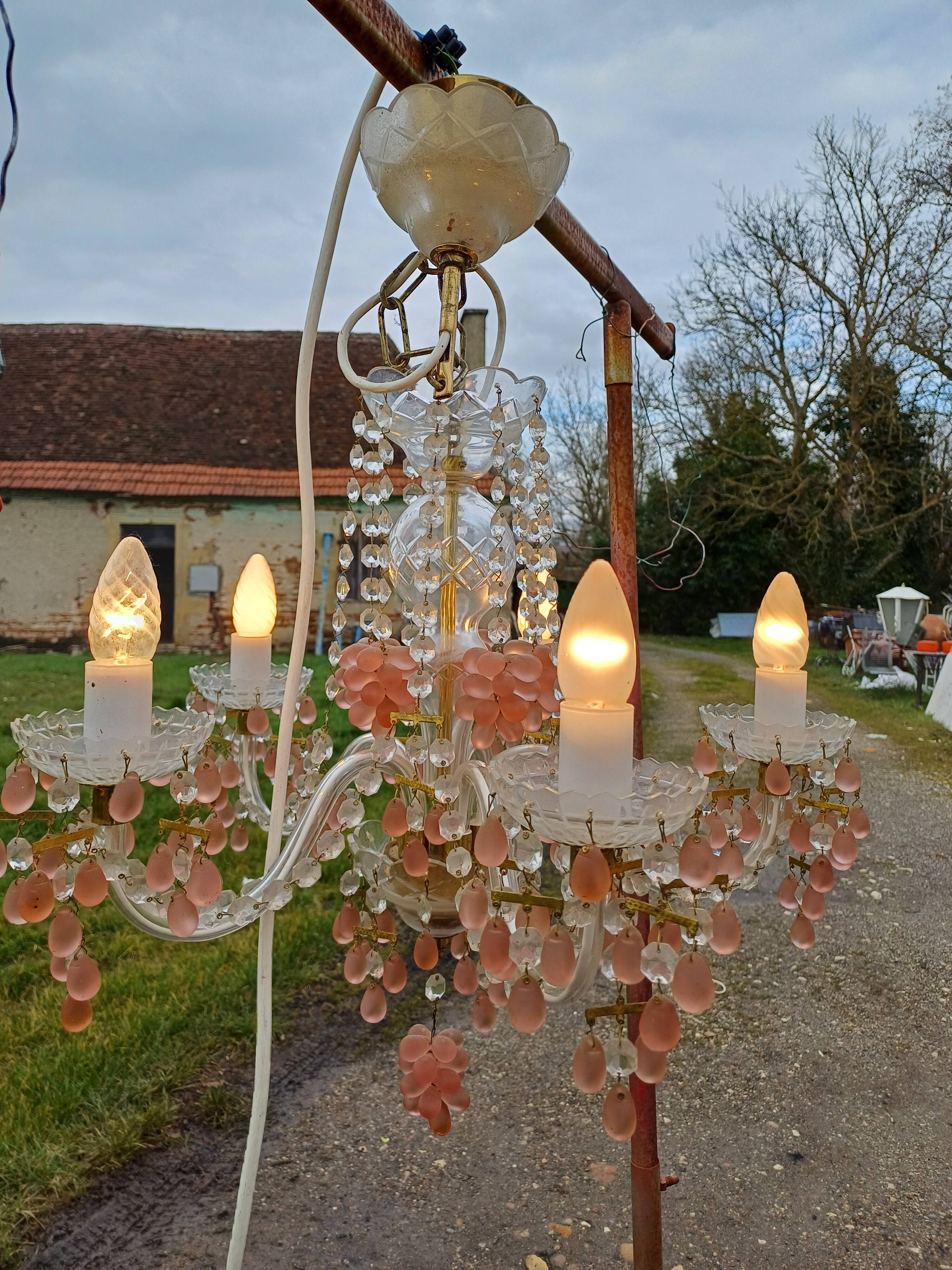 Murano Crystal Chandelier