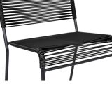 Stackable chairs black sinkhole