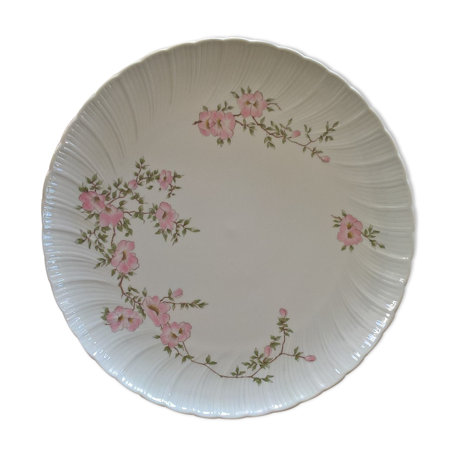 Limoges Bernardaud "Amandine" round porcelain dish