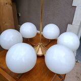 Lustre space -age laiton et opaline