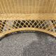 Complete rattan lounge from the 1950s