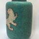 Argenta vase by Wilhem Kage for Gustavsberg, Sweden, 1950, signed