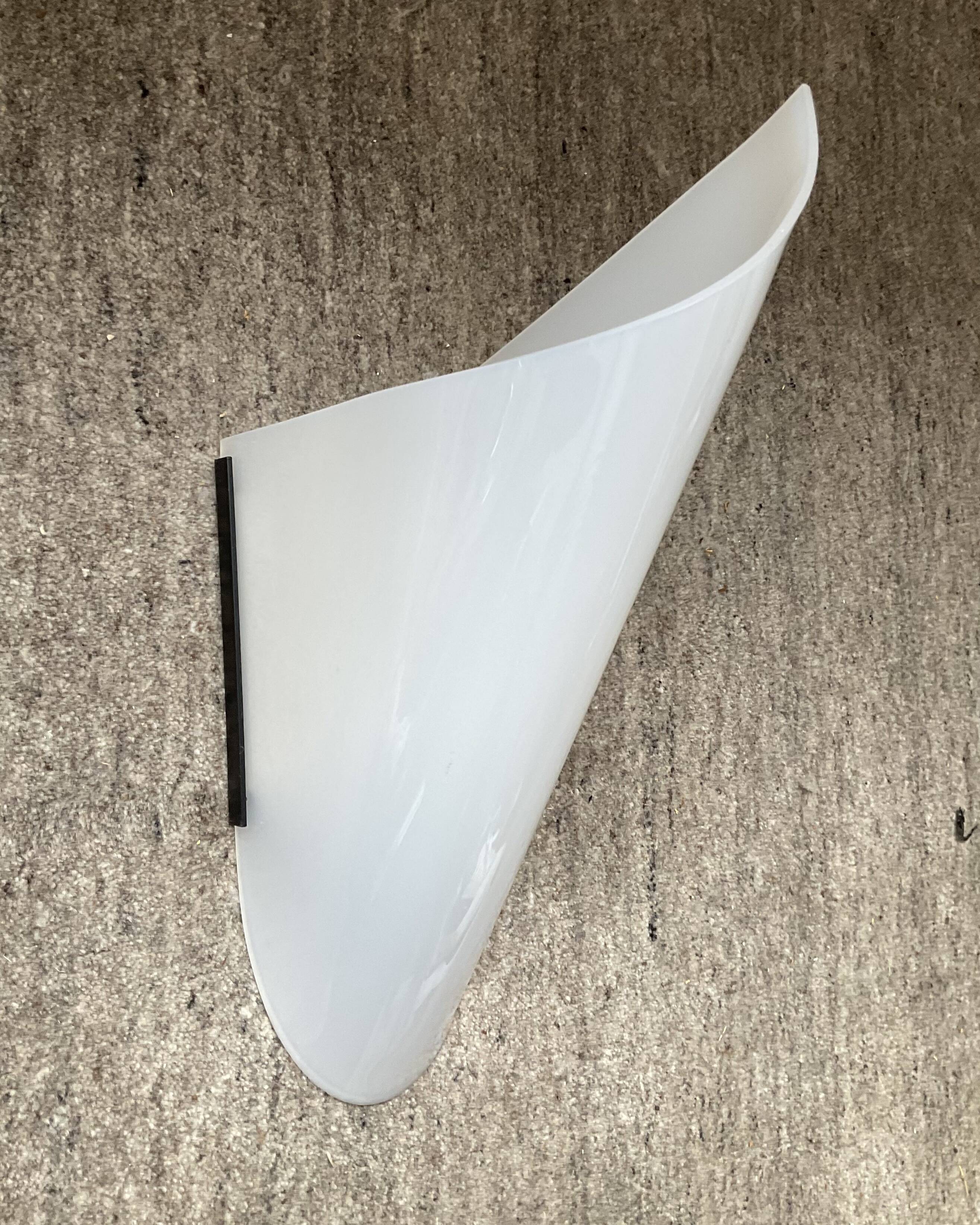 Perspex wall lamp from the 1950s