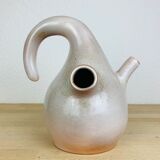 Cognac pitcher by Jean de Lespinasse ceramic 50s