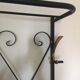 Wall coat rack metal cloakroom