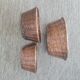 Set of 3 wicker baskets