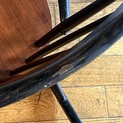 Fauteuil Rocking chair Roland Rainer scandinave