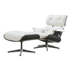 Charles & Ray Eames Lounge Chair + Ottoman by ICF for Herman Miller 60s/70s