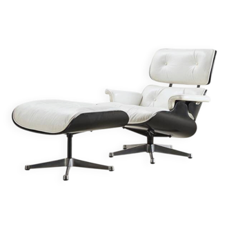 Charles & Ray Eames Lounge Chair + Ottoman by ICF for Herman Miller 60s/70s