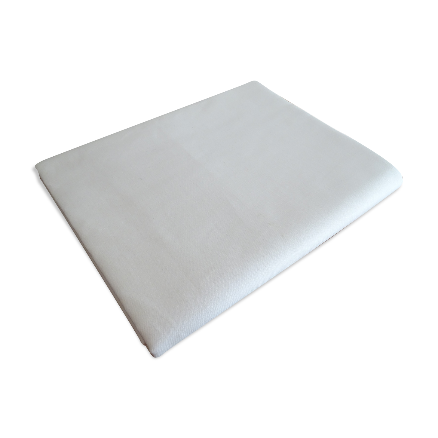 Flat sheet "blue flower" linen mixed-race canvas 300 x 180 cm