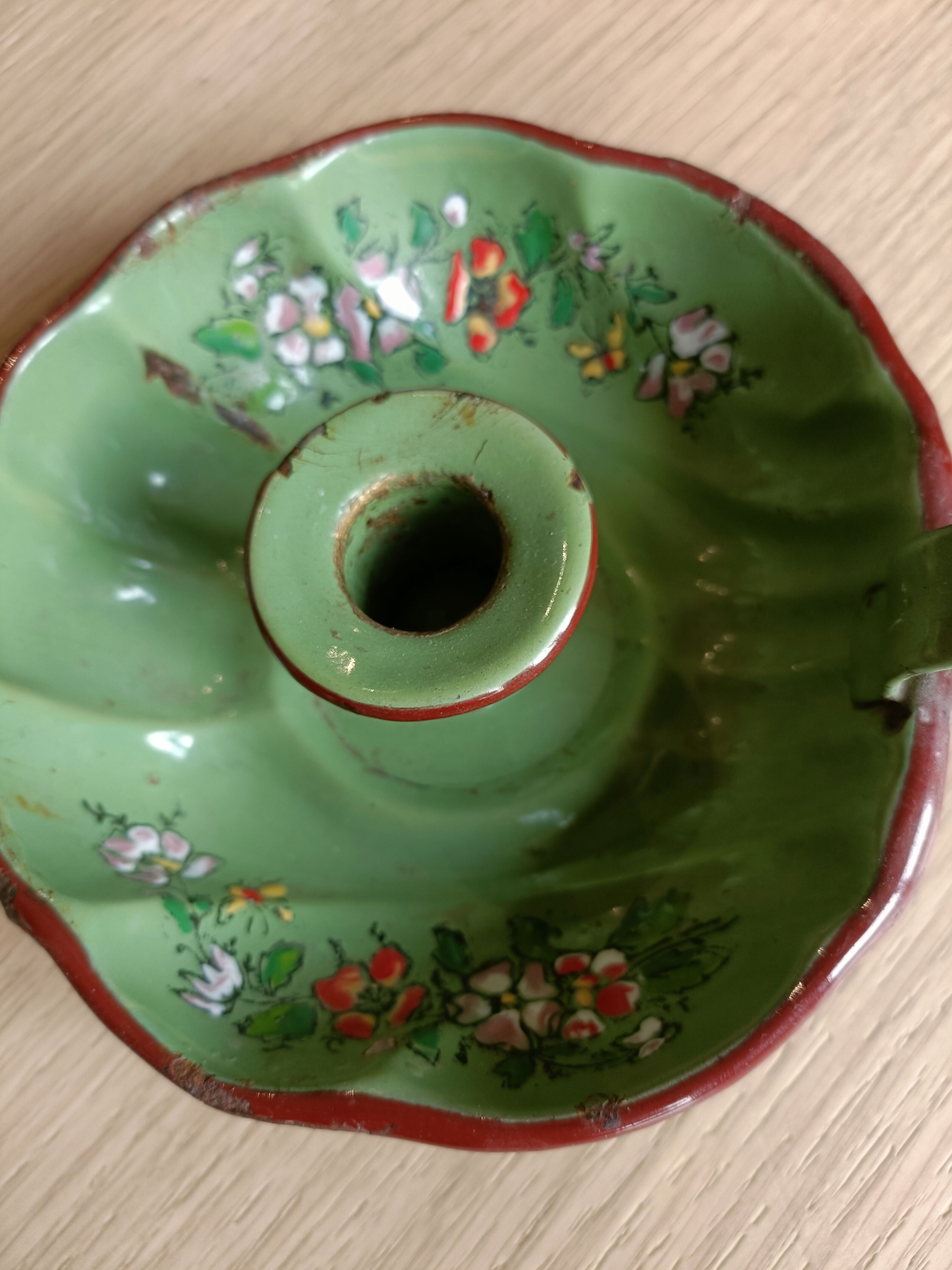 Sheet metal candle holder