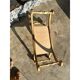 Natural Bedside Chair in Unpainted Wood