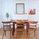6 Scandinavian bistro chairs