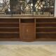 Mahogany bookshelf from English work around 1900 – documented historical provenance from the Montgolfier family.