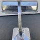 Small Pirouett Art Deco lamp with a chrome base.