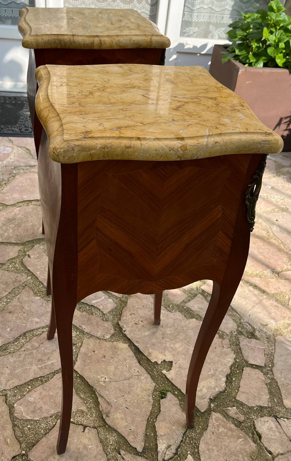 Pair of Louis XV bedside tables