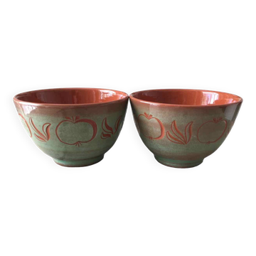 Two Breton bowls