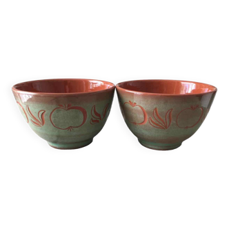 Two Breton bowls