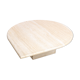 Postmodern coffee table in travertine, 1970