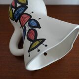 Roger Capron wall bouquetière signed