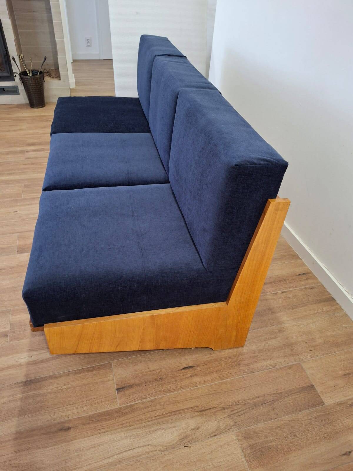 Folding sofa, designer Lejkowski Leśniewski, 1960s, Poland