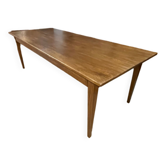 Oak farmhouse table