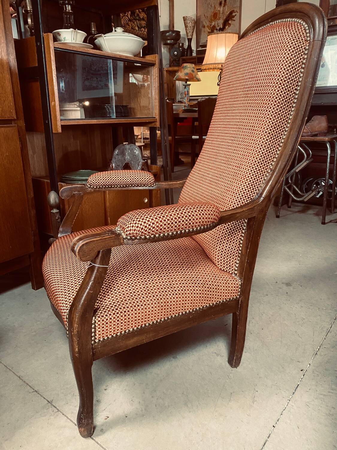 Large Voltaire armchair