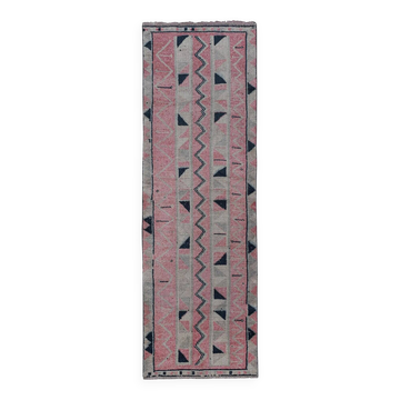 Tapis de couloir turc vintage 95x300 cm