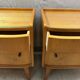 Pair of 1950 bedside tables