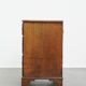 Commode ancienne en chêne anglais du XVIIIe siècle