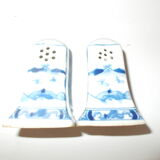 Asian pattern salt and pepper shaker