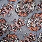 Tapis vintage ouzbek Bukhara fait main en laine – 127 x 190 cm – 1960s