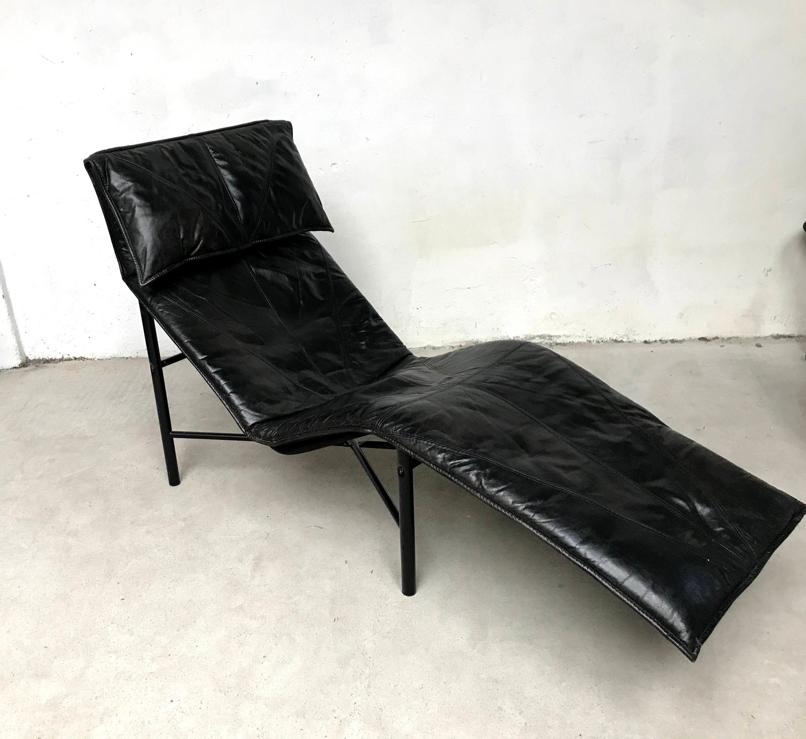 Long chair, relaxed, deckchair of Tord Bjorklund Ikea 80s