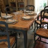 Old oak dining table