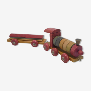 Small wooden train