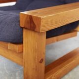 Christer Lundén "Patron" Lounge Chair & Ottoman for Broby Nya Möbler AB