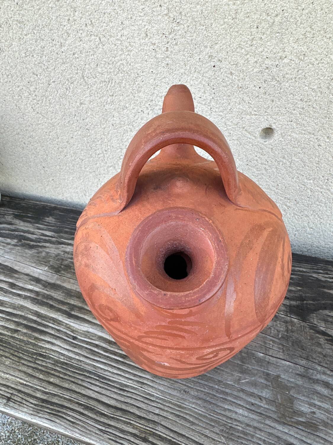 Terracotta water bottle