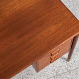 Midcentury Danish desk in teak by Børge Mogensen for Søborg Møbelfabrik 1960s