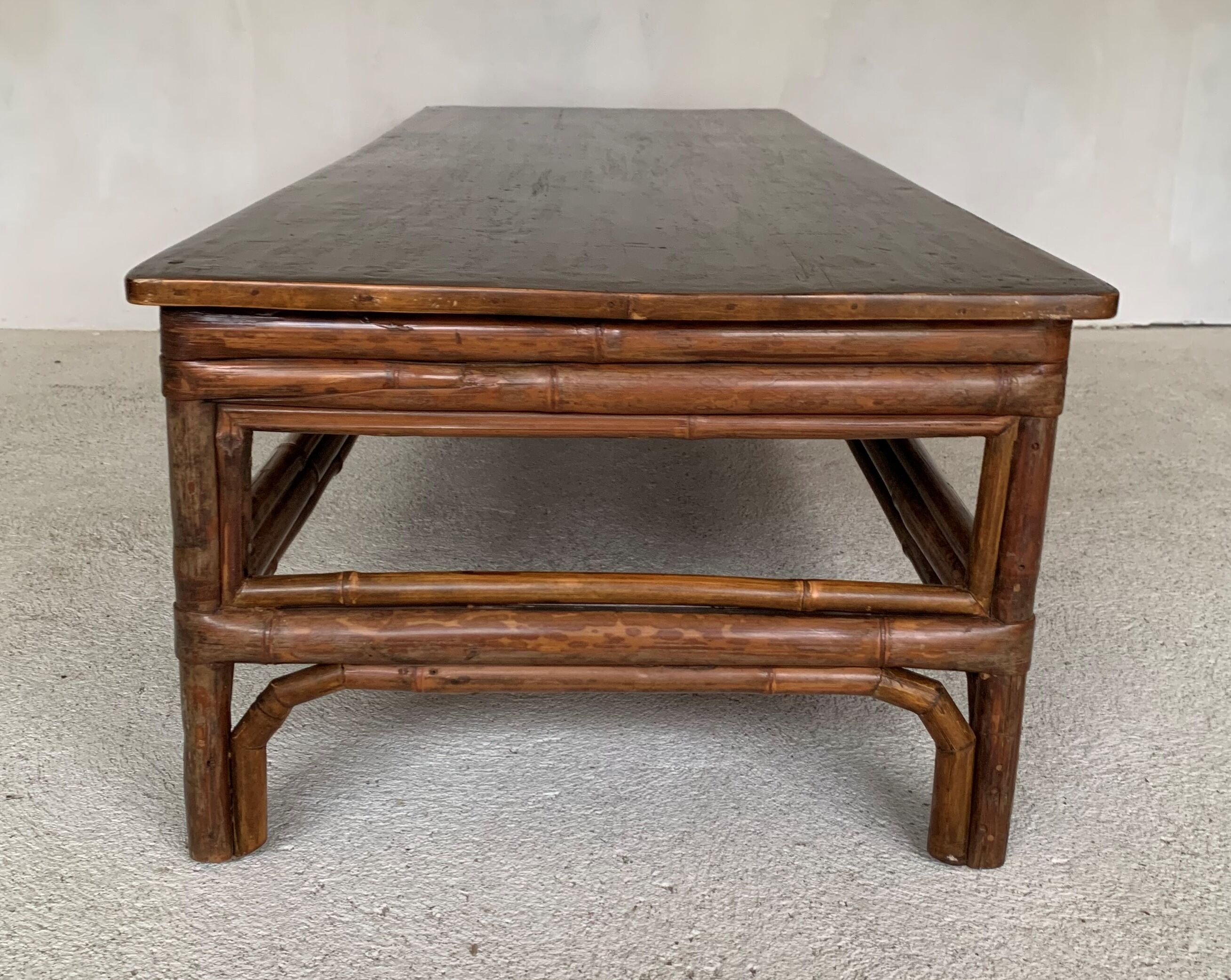 Bamboo coffee table