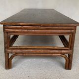 Bamboo coffee table