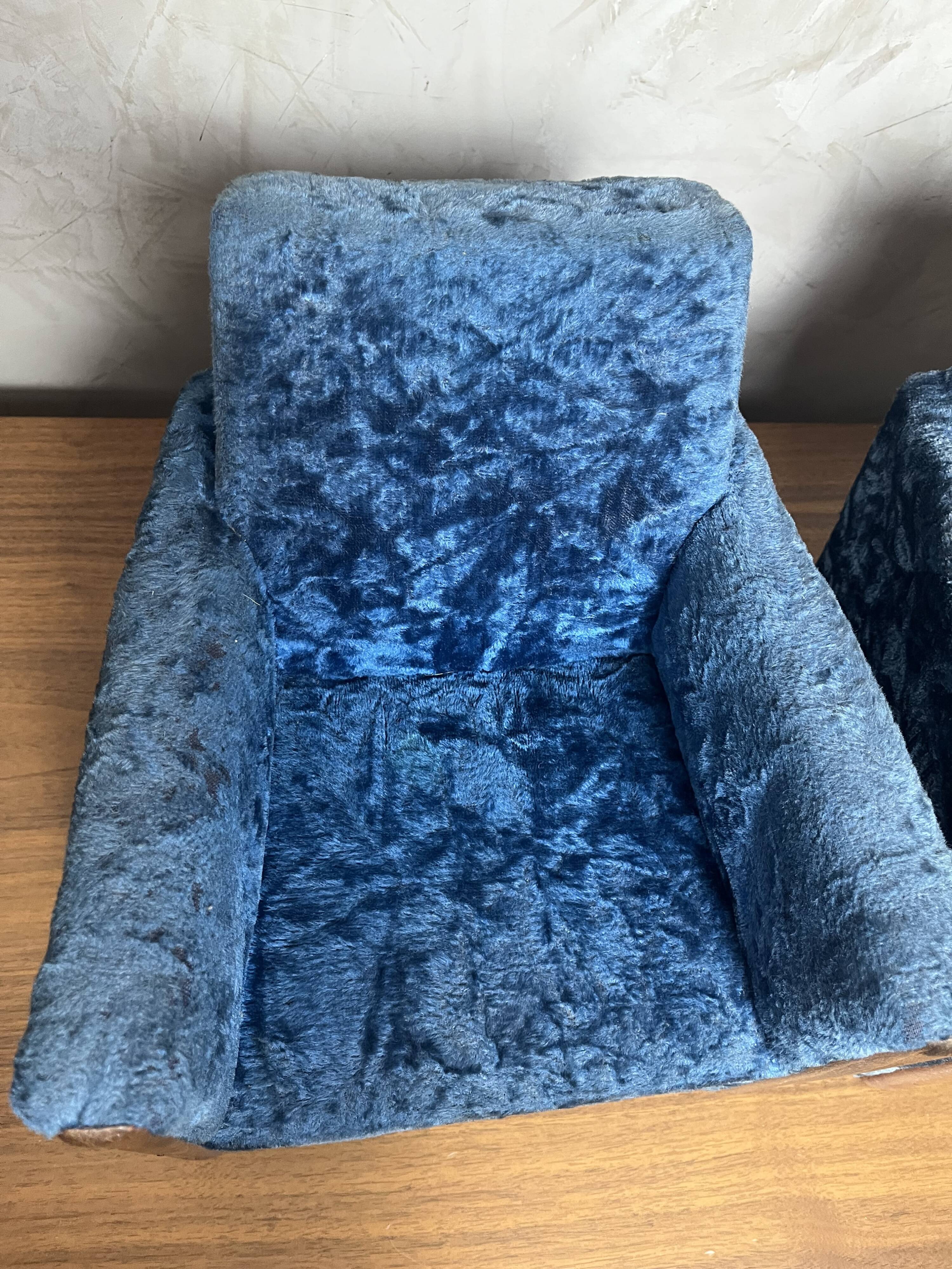 Pair of master's armchairs