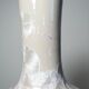 Grand vase globulaire porcelaine émaux cristallins Jingdezhen Zhi vintage