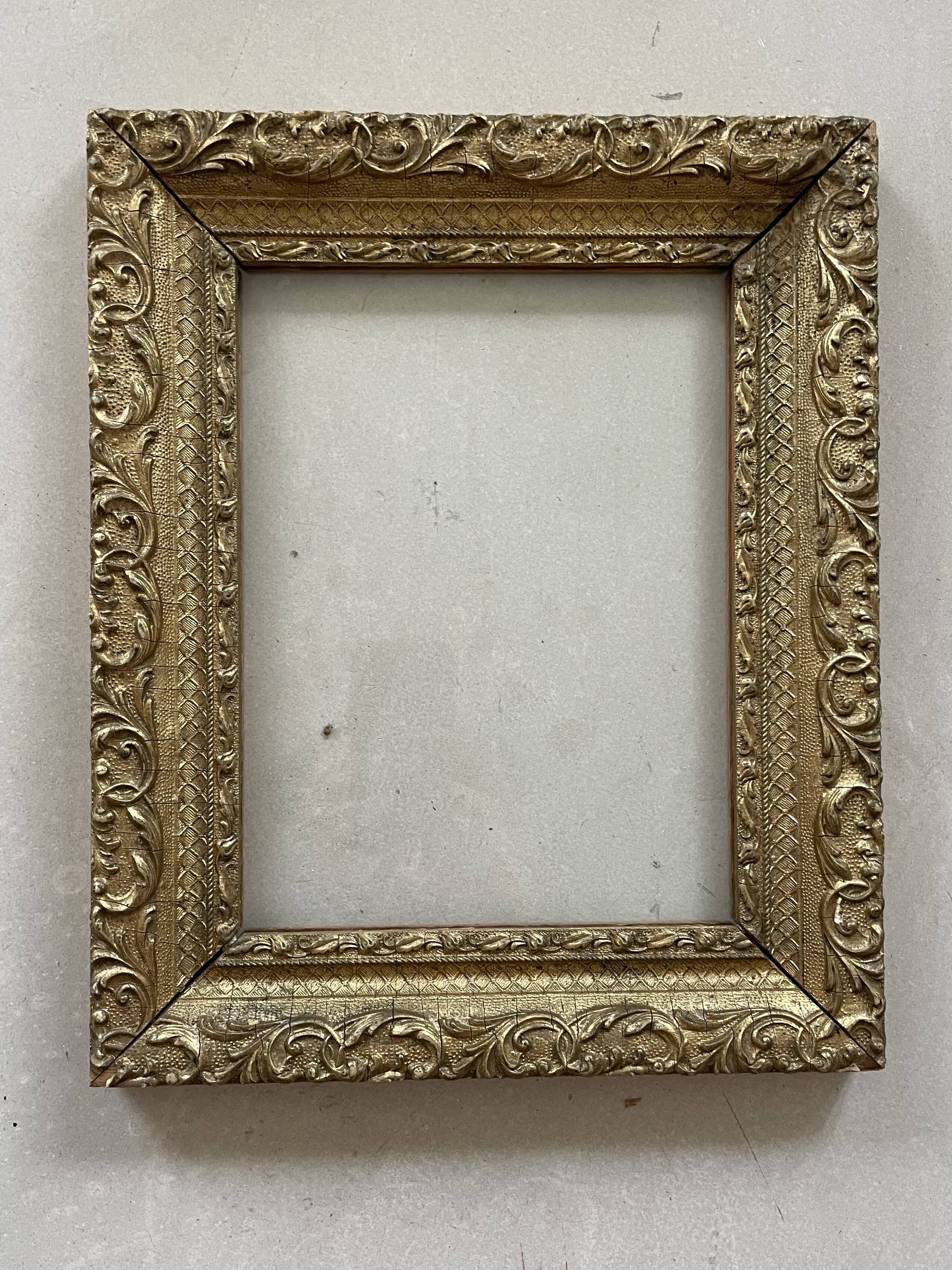 Old golden frame 32x26cm