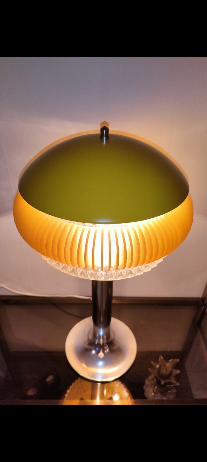 Vintage tulip foot lamp 1980